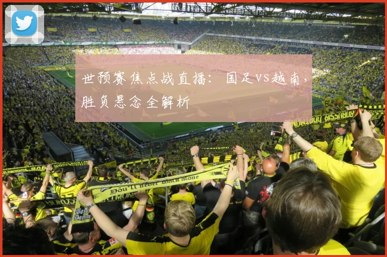 世预赛焦点战直播：国足vs越南，胜负悬念全解析